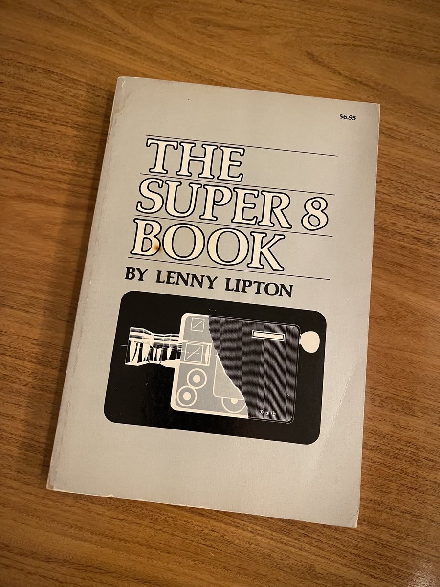 Lenny Lipton’s The Super 8 Book was my bible when I was making short films as a kid in the 70s and 80s. He was an experimental filmmaker, a 3D pioneer, and he also wrote the poem that “Puff, the Magic Dragon” was based on. A real inspiration. Rest In Peace, Lenny.