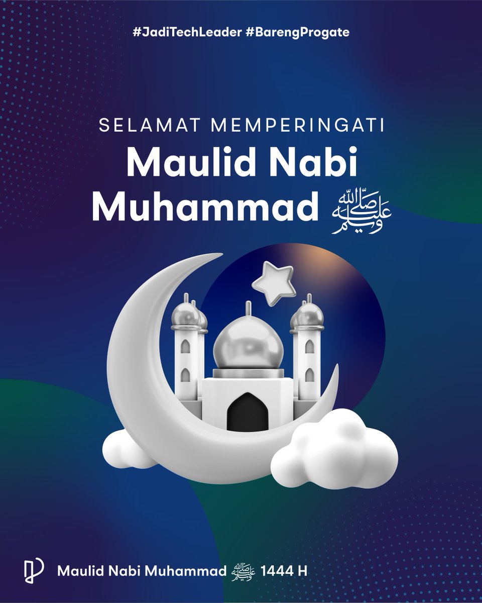 readysetcodeid's tweet photo. Selamat Memperingati Maulid Nabi Muhammad ﷺ untuk teman-teman yang merayakan! ✨

Mari jadikan momen ini untuk meneladani sifat Rasullullah, terutama dalam menyebar kebaikan dan kasih sayang terhadap sesama 🙏

#maulidnabi #1444H #ambillangkahmu #jaditechleader #barengprogate https://t.co/XINrezLWYP