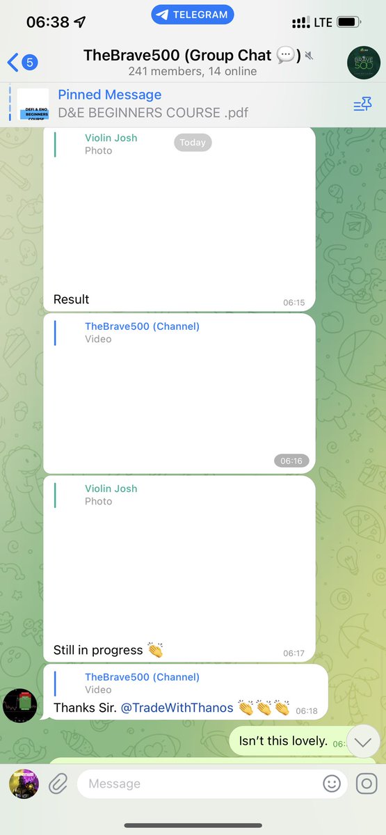 TradeWithThanos's tweet photo. Words can’t even begin to express how happy this made me feel this morning. Seeing results for your efforts. I’ll always be glad to say that #TB500 was a success. https://t.co/4GD1qhrDL0