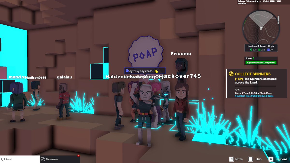 ssl12eth's tweet photo. @TheSandboxGame @deadmau5 I just participated in the #SandboxAlphaS3Giveaway for a chance to win 500 SAND! Found George from the Metaglitch in @deadmau5's Tower of Light, check out my screenshot below!
👇 https://t.co/4RC1pufvKR