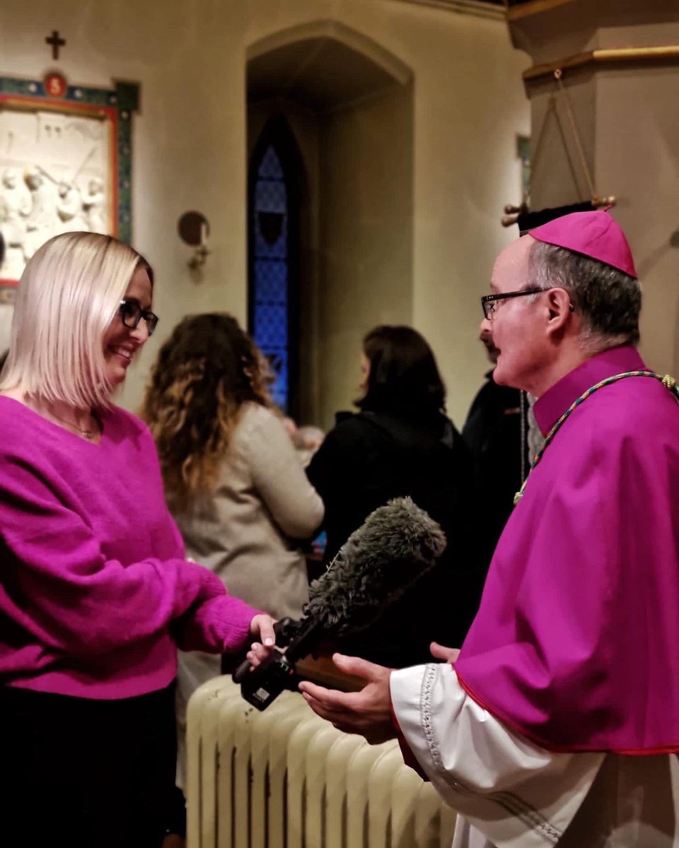 StBernadetteUK's tweet photo. Torchlight Procession, Mass and plenty of media coverage in Nottingham yesterday evening! #relictour @bbcnews @bbceastmidlands https://t.co/hgd4GMG7Od