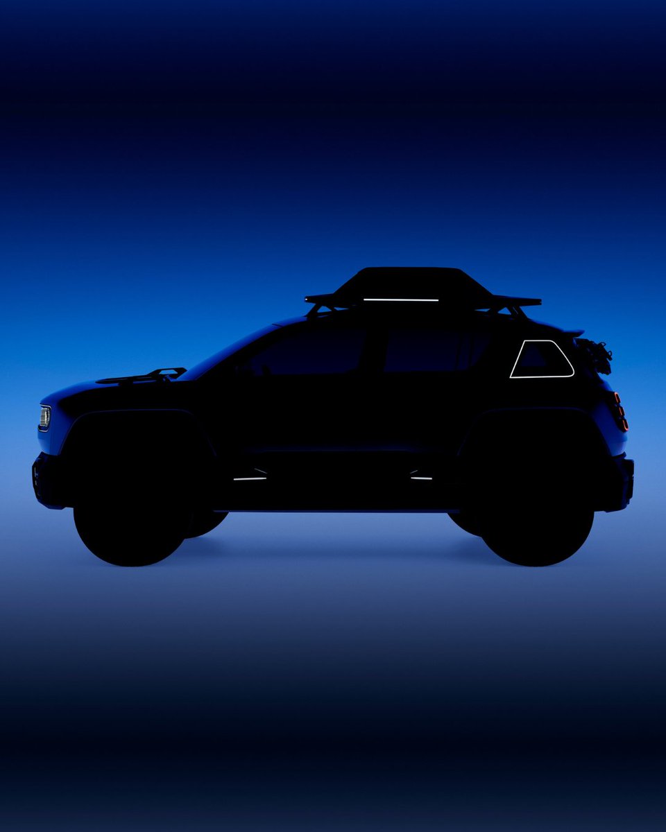 EvBazaar's tweet photo. Renault has revealed images of the silhouette of their iconic Retault 4 car, which is making a comeback as an EV. ๐
The concept will be revealed on October 17 at the Paris Motor Show.๐คฉ
#Renaultev #Renaultcar #electriccar #renaultecar #comingsoon #evupdates #evnews #evbazaar https://t.co/9F7mKw2D7o