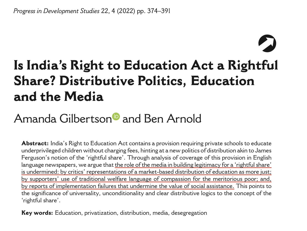 Progress in Development Studies tweet media