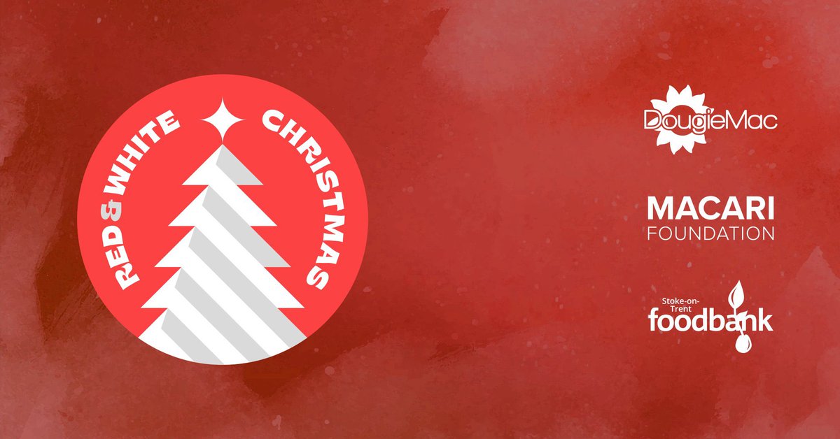 Ourselves with other Stoke fan groups &amp; creatives we are proud to announce <a href="/RedAndWhiteXmas/">Red and White Christmas</a>, a campaign dedicated to raising money for 3 ace local charities. 
<a href="/DougieMacStoke/">Dougie Mac</a> 
<a href="/MacariFDN/">MacariFoundation</a>
@OnFoodbank 

More info here:
duckstoke.co.uk/articles/red-w…

#RedAndWhiteXmas