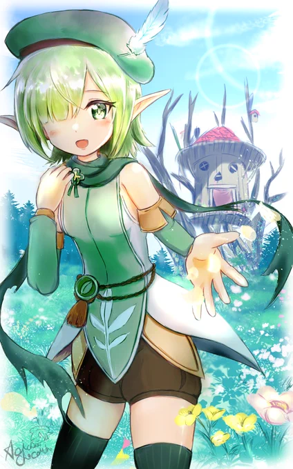 あおいの作品ならいっぱいあるんですがねー(激寒ぼっちギャグ)#あなたのあお色の作品を見せてください 