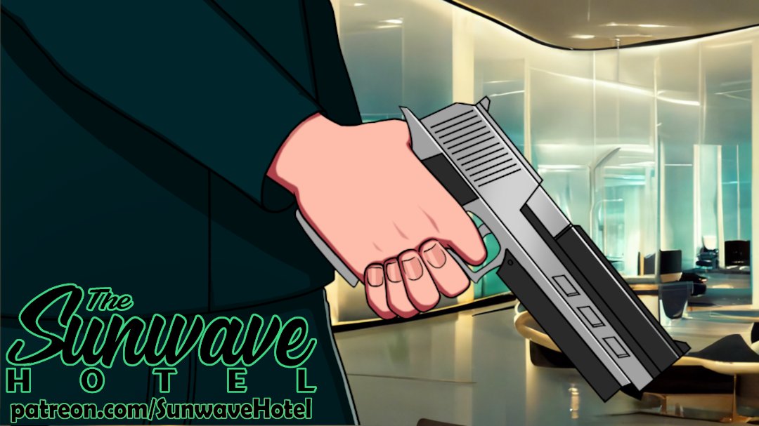 GladiusWriting's tweet photo. The corp will give you everything you need. Of course, they may take everything you've got in return. What will you decide? #SunwaveHotel #cyberpunk #scifi #adventure #pointandclick #indiegamedev #gamedev https://t.co/9fbVeLybAa