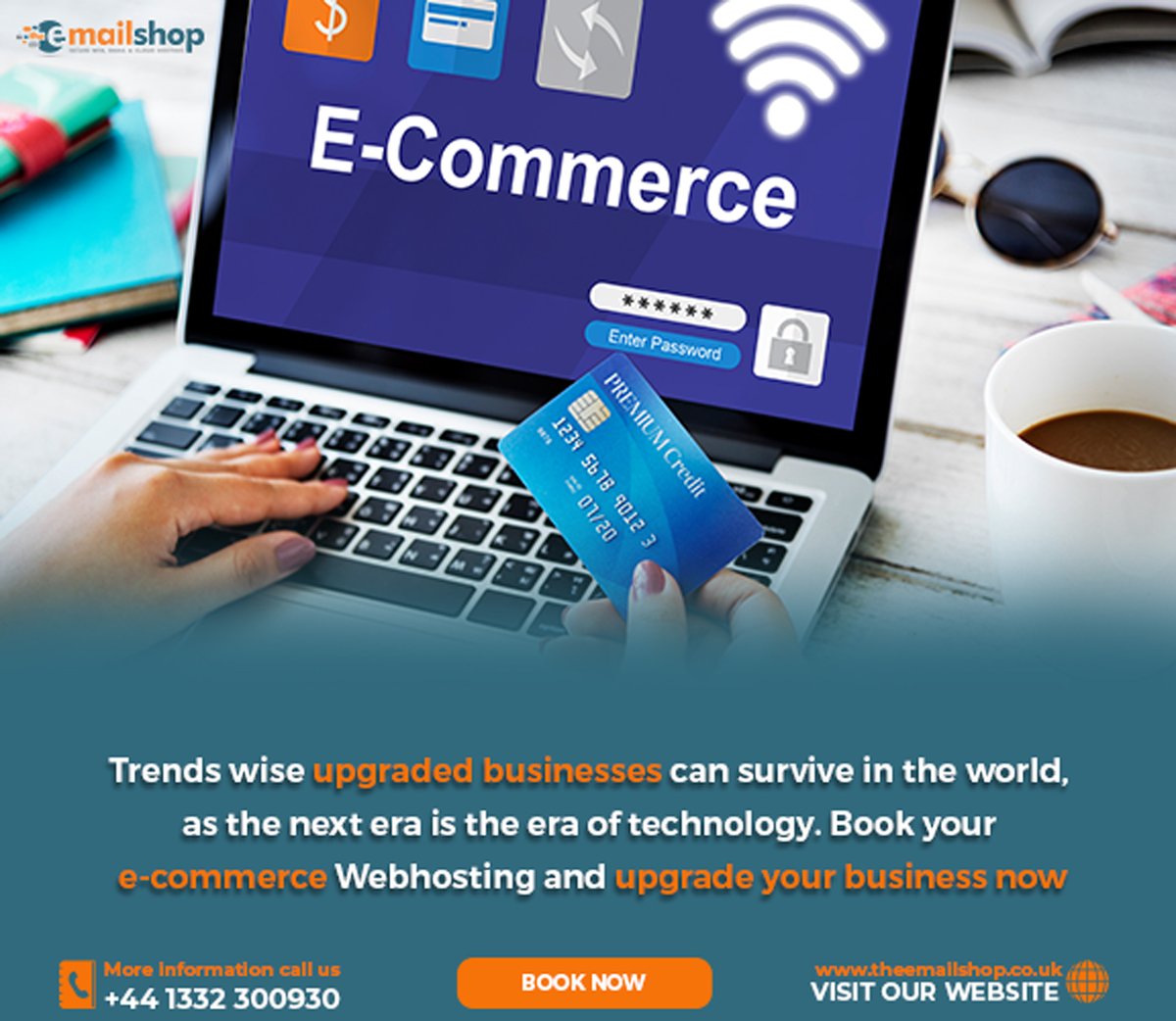 TheEmailShopUK's tweet photo. Trends wise upgraded businesses can survive in the world, as the next era is the era of technology. Book your e-commerce Webhosting and upgrade your business now
For details, visit our website
https://t.co/wgfMZF99uD
#ecommercehosting #webhosting #CloudHosting
#ecommerce #hosting https://t.co/HKwsjtKeva