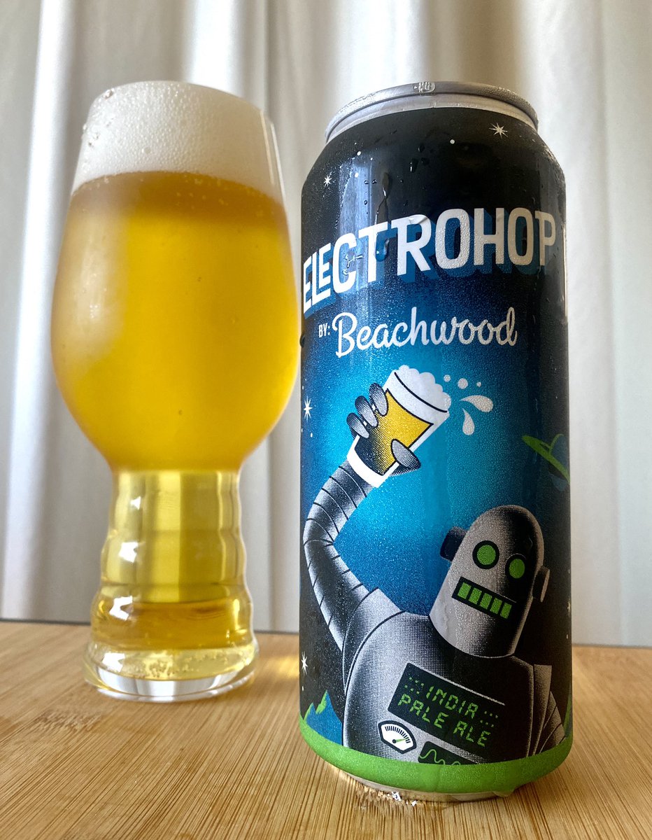 🍺ELECTROHOP🤖by Beachwood Brewing

#CraftBeer #Beer #biere #birra #cerveza #啤酒 #수제맥주 #クラフトビール #クラフトビール好きと繋がりたい