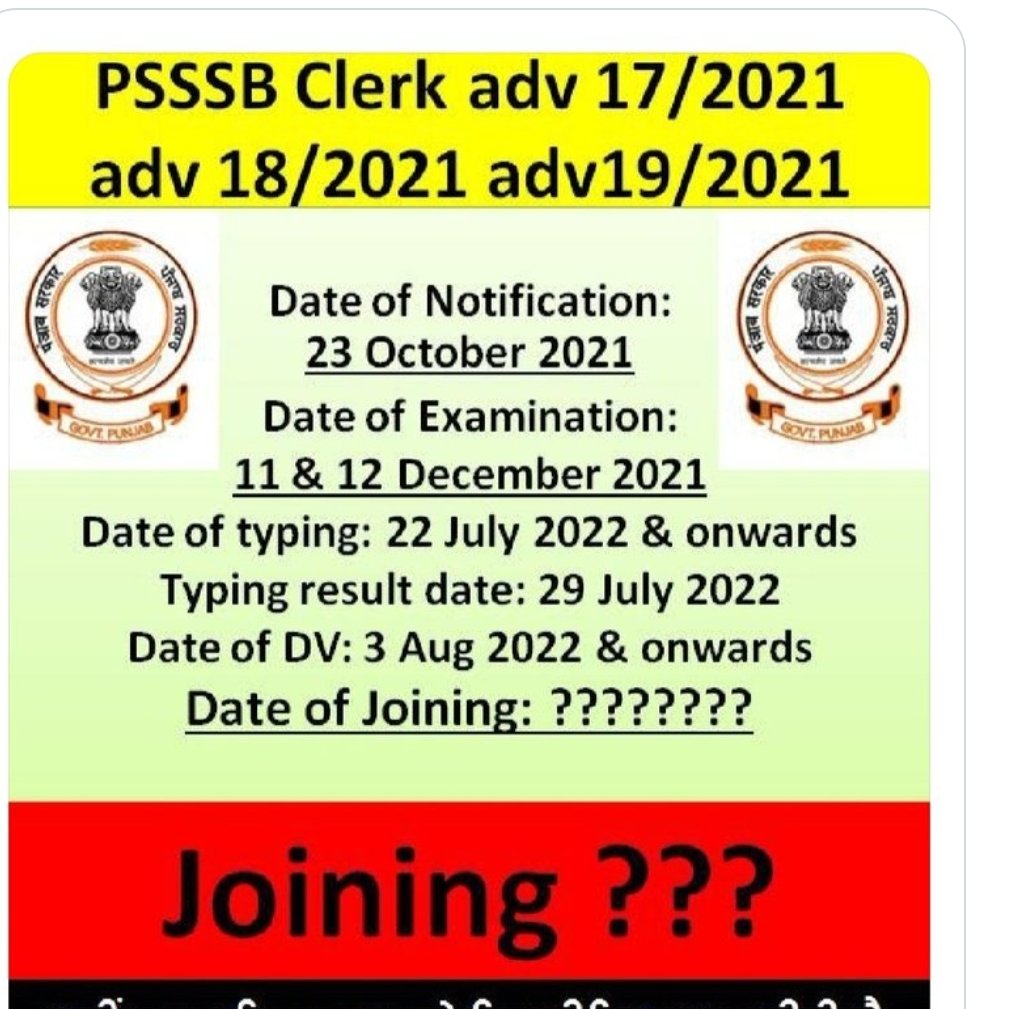Daljeet_9200's tweet photo. #Psssbclerk2021JoiningKrwaoo
#Psssbclerk2021joiningkarwao

ਗੱਲ ਦਿਨਾ ਦੀ ਗਈ ਮਹੀਨਿਆਂ ਤੇ, 
ਹੁਣ ਭਰਤੀ ਚਲਦਿਆਂ ਹੋਇਆ ਸਾਲ ਜੀ। 
ਰਿਜ਼ਲਟ ਦੀ ਸਾਡੀ ਮੰਗ ਹੈ, 
ਨਾਲੇ #Joining ਕਰਵਾਉ ਸਰਕਾਰ ਜੀ। https://t.co/4CubzU6ned