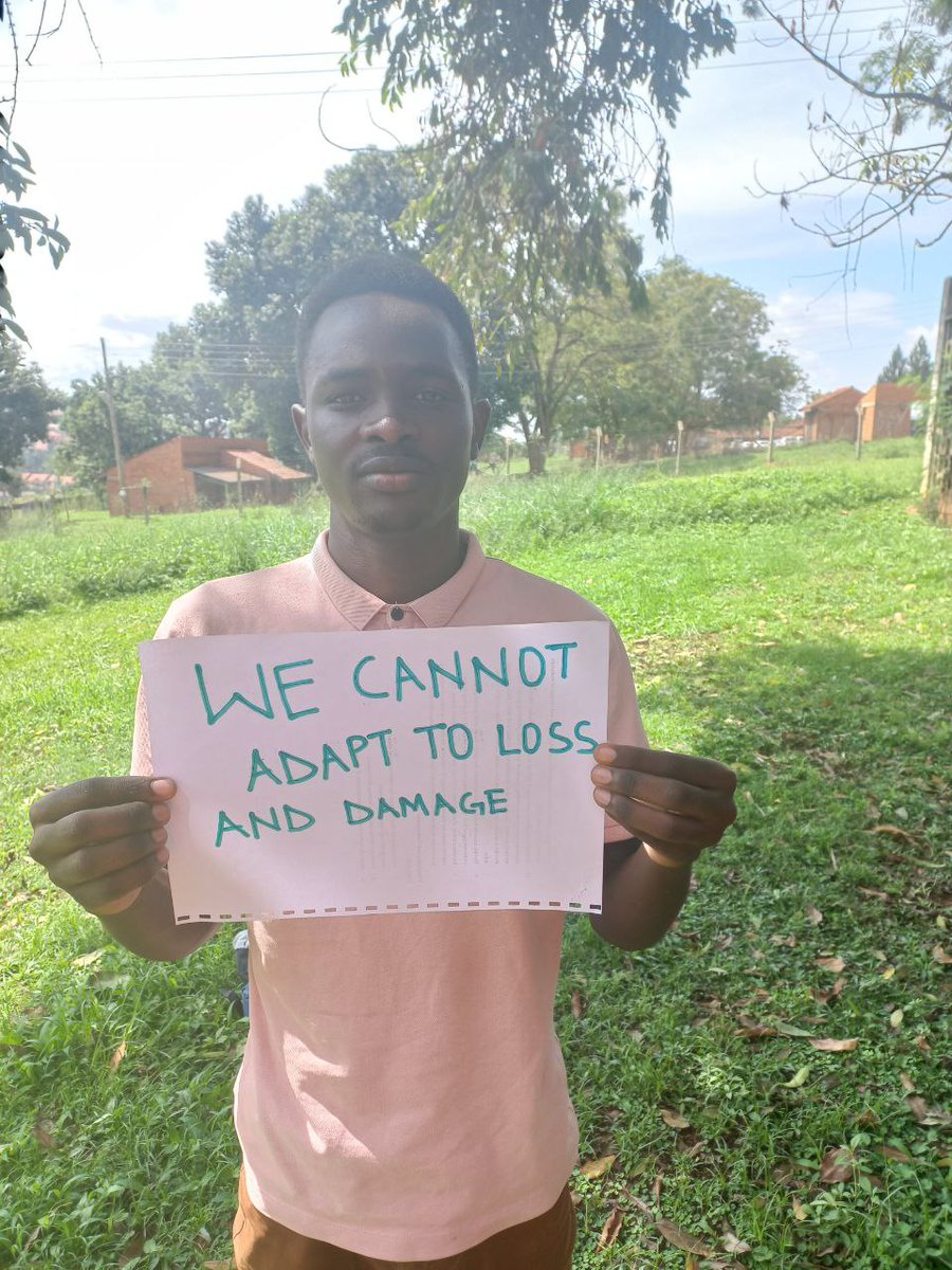 OmonukN's tweet photo. WE CANNOT ADAPT TO LOSS AND DAMAGE💣
#FridaysForFuture #4Point6T #ClimateActionNow https://t.co/lSUUxAdRLv