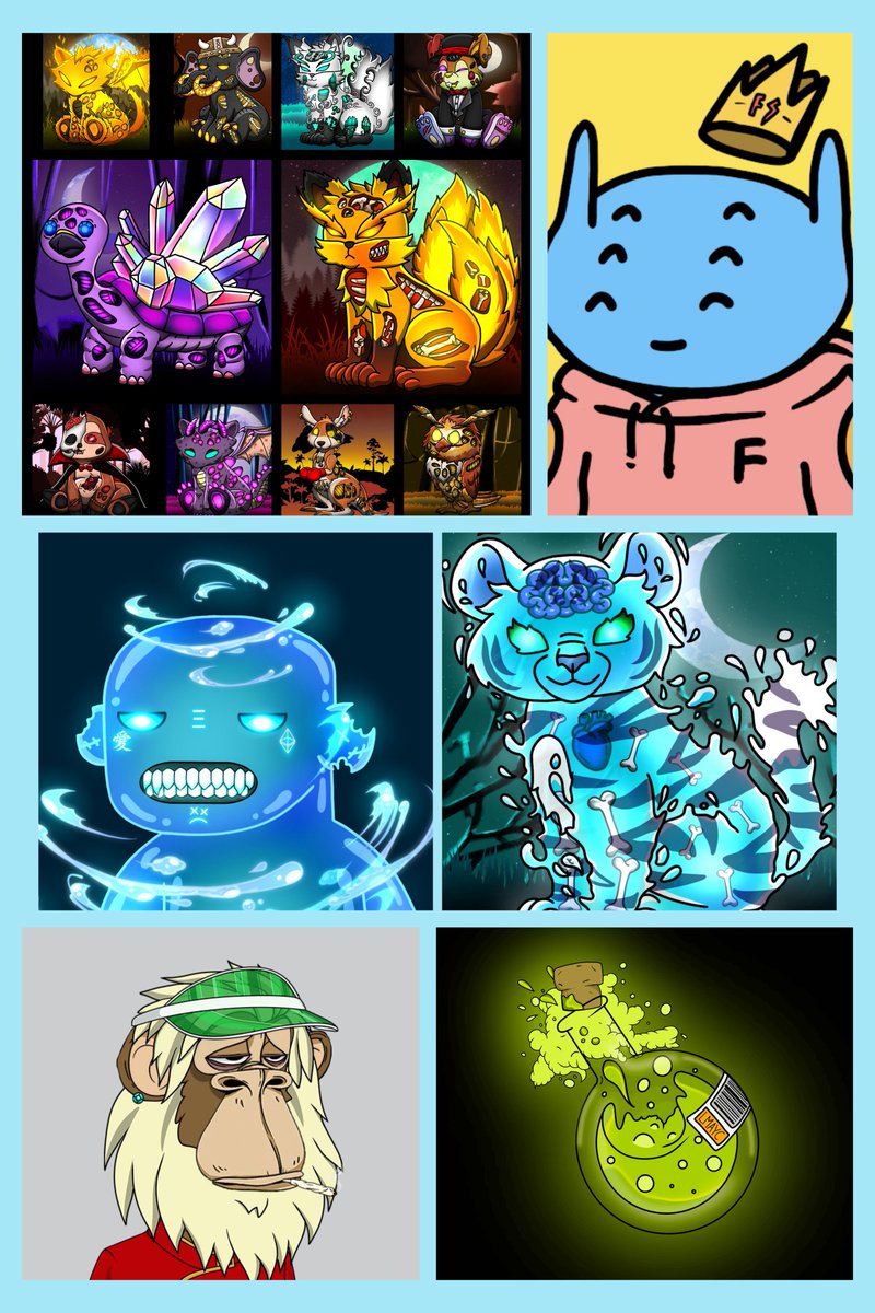 ZOMNFT's tweet photo. #MintingNow at .02 Jam packed the last 770 mints with 1:1's from our pet collection, and new bounties shown in the pictures below. Join our discord to stay up to date. 

Giving away a Zom and a Pet on this post!
Follow @ZOMNFT 
❤️ + Tag friends and RT!
#NFTGiveaways #NFT #ETH https://t.co/OLWeKvEyqf