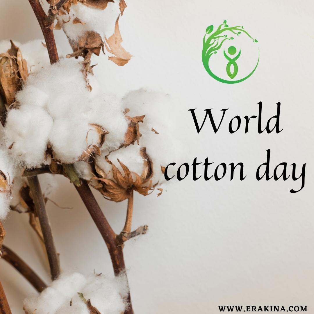 ErakinaByRTMN's tweet photo. Cotton is a global commodity grown in over 75 countries across five continents and traded worldwide. World Cotton Day — on 7 October — is an opportunity to highlight its role in creating jobs and maintaining economic stability in least-developed countries (LDCs).

#worldcottonday https://t.co/BFjP7KBfHL