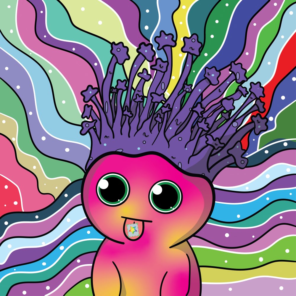 <a href="/MysticMushies/">Mystic Mushies 🪄🍄</a> X <a href="/SOLParasitesNFT/">Parasites</a> 
...he ate the tab and is not enjoying himself🔥