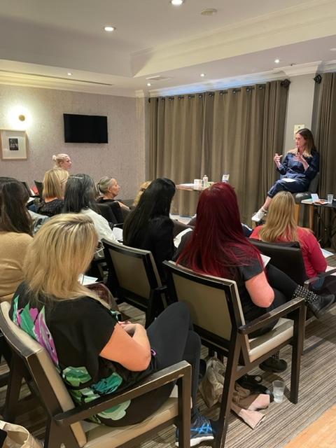 Our sell-out Menopause Workshop with Emma Bardwell was a huge success last night. Thank you so much to everyone who attended and to all the brands for being so generous providing Emma Bardwell recommended samples for our goody bags.