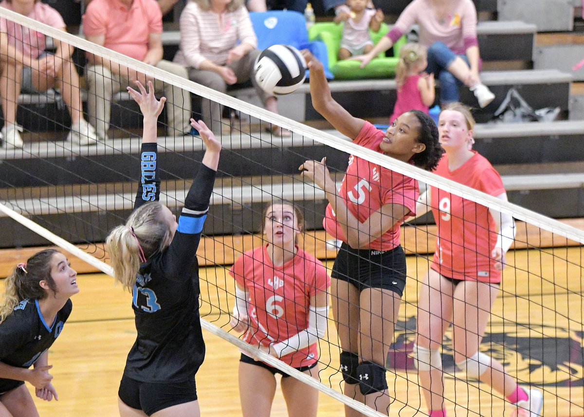 Michael Lindsay on Twitter "Oak Grove volleyball downs rival Ledford