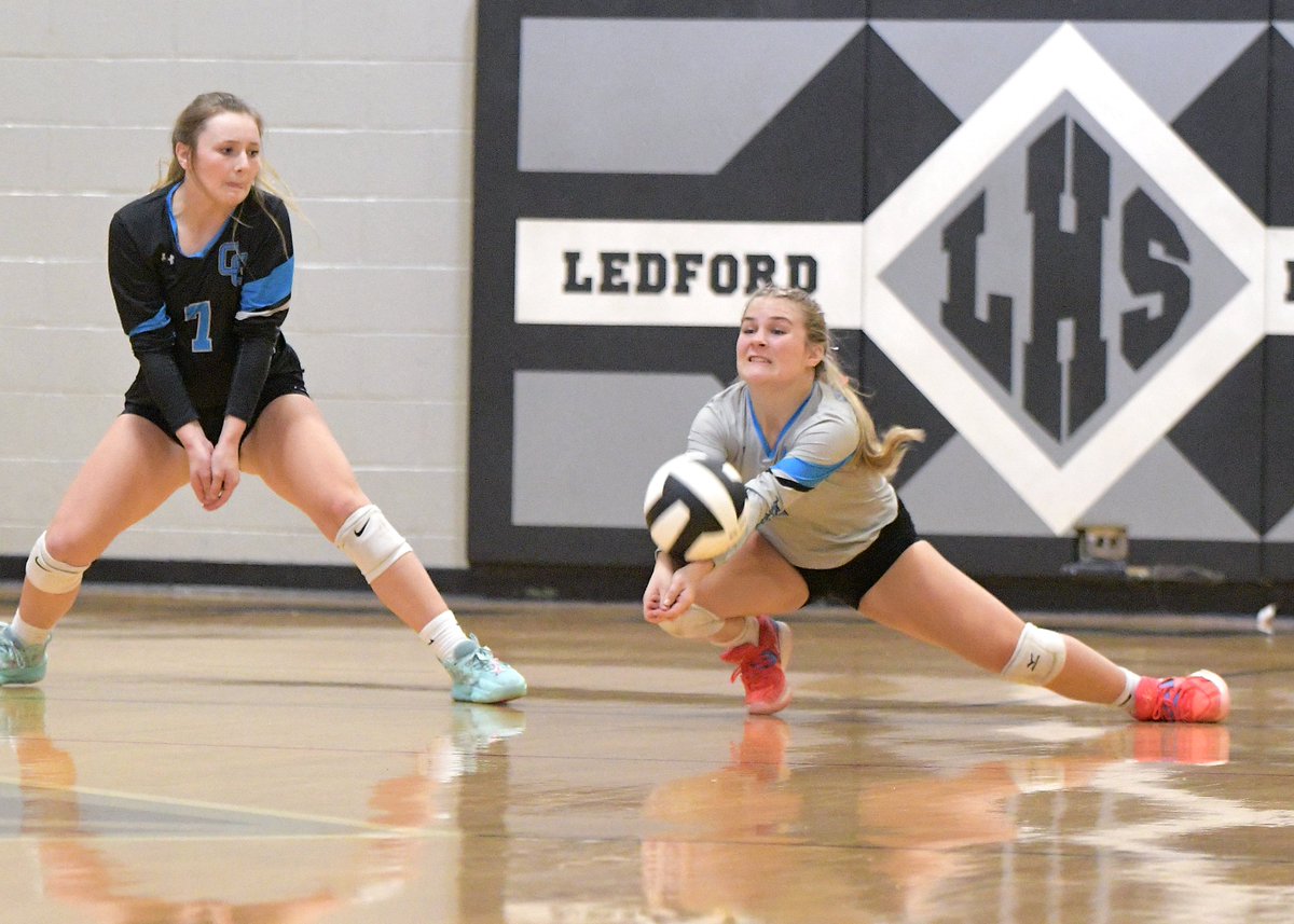Michael Lindsay on Twitter "Oak Grove volleyball downs rival Ledford