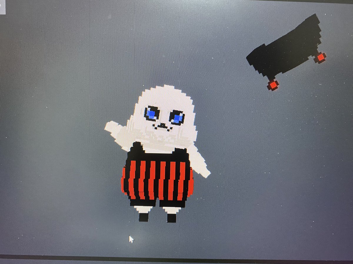 nyasha0512's tweet photo. この子の名前は “TETSUKUN”。
初めてテンプレ使わずにできた！嬉しい😊
He is “TETSUKUN”.  I’m glad that I made it from scratch without template😊 The reason why I made it is …. Whenever good things happen, I see a ladybug for some reason.🐞 #TheSandbox #VoxEdit #voxelart https://t.co/sN65D4Uzxx