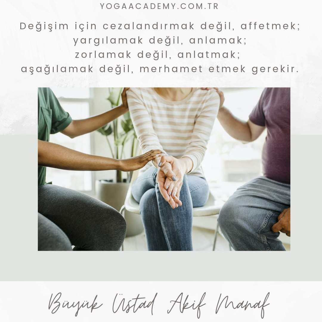 YTerziog's tweet photo. For change, one should forgive instead of punishing, understand instead of judging, explain instead of forcing, and show mercy instead of humiliating.
Akif Manaf 
#yoga #yogaeskişehir  #yogaacademyeskisehir #sağlık #mutlu #yogagirl #yogalove #yogaphilosophy  #consciousawakening https://t.co/cCzQ0Ftz52