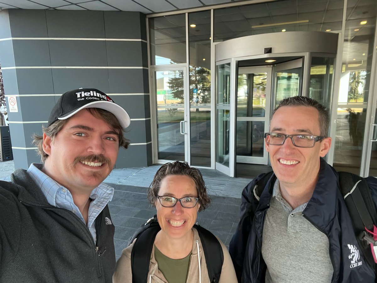 Tieline's tweet photo. It was a pleasure to spend this week with Sarah and Richard from GSBroadcast Technical Services and all of our friends at @WABE_Convention. We can’t wait to see everyone in Vancouver next year! #Tieline #WABE #GSBroadcastTechnicalServices https://t.co/JMM4ma2v4u