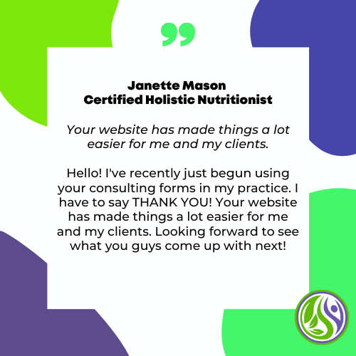 holisticnhub's tweet photo. Janette Mason, Certified Holistic Nutritionist is enjoying using the HUB to simplify her client process! https://t.co/sFYOz5PMqs