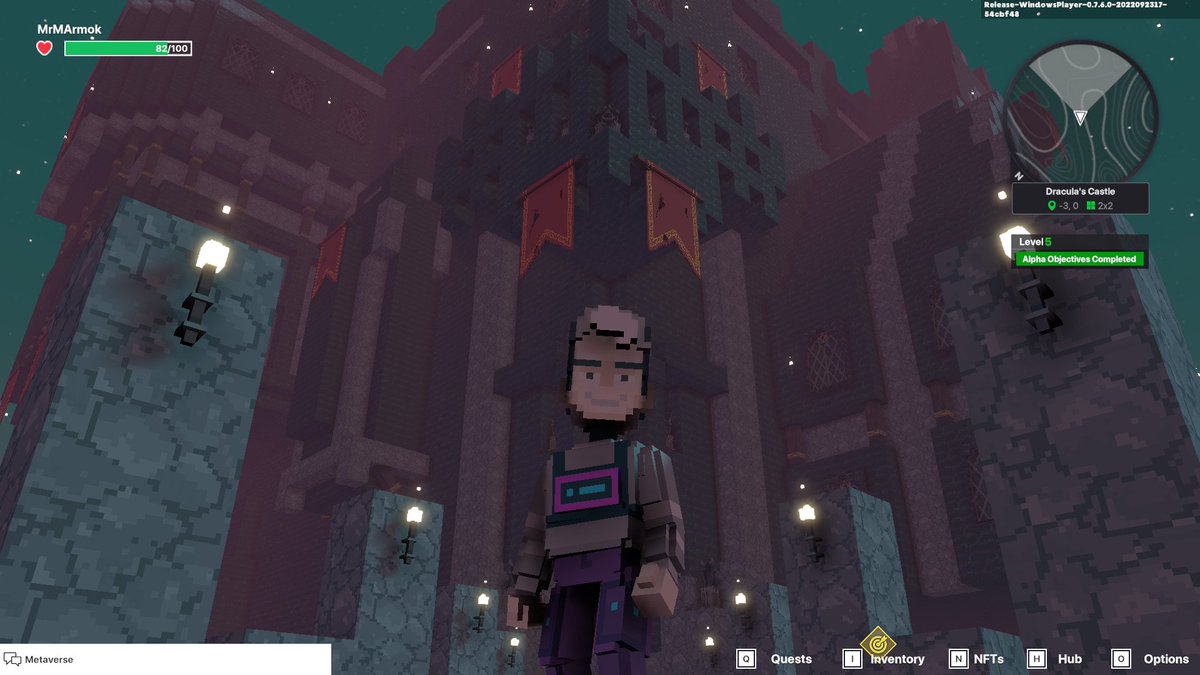 BlastHack1's tweet photo. @VoxelRem @TheSandboxGame Its my start of 3 chapter. Nice castle I like this style😍 https://t.co/5nHUSs2Oo3