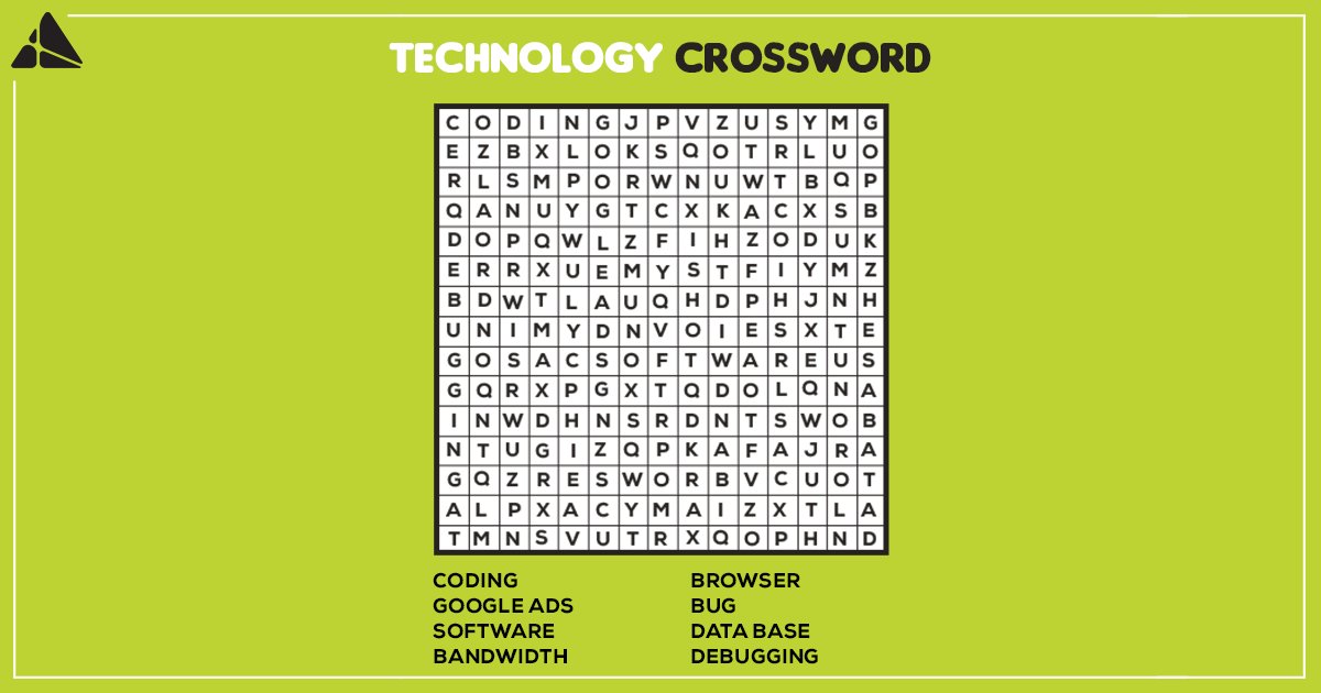 arpatech's tweet photo. How many words can you spot in this tech crossword? ๐ค
World's Finest Technology Hub โ๐
https://t.co/c7oV764StX
Get in Touch ๐ (021) 35250742
Email Us ๐ง cloud@arpatech.com
.
.
.
#Arpatech #LifeAtArpatech #AWSPartners #BusinessGrowth #DataServices #CloudComputing https://t.co/KMHQApVi4P