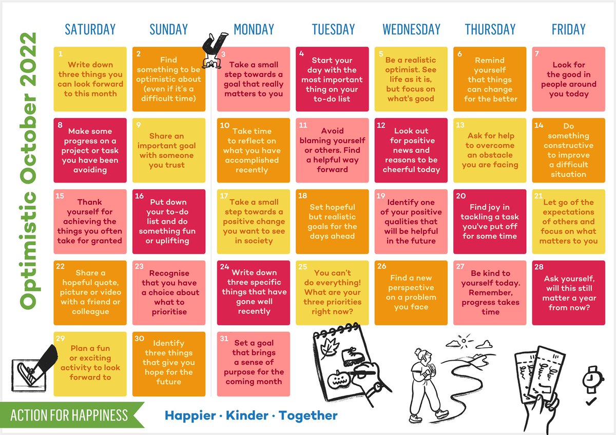 Action for Happiness tweet media