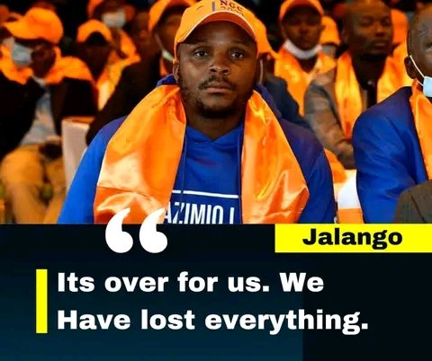 Jalas, you guys still have the color orange with you atleast for now. Just keep the government on check and history will serve you right. Vera Sidika,Waititu, John Waluke, Amos Kimunya, High Court, Ethiopia, GMOs, Kenya Kwanza, Azimio, EALA, Public Service Commission.