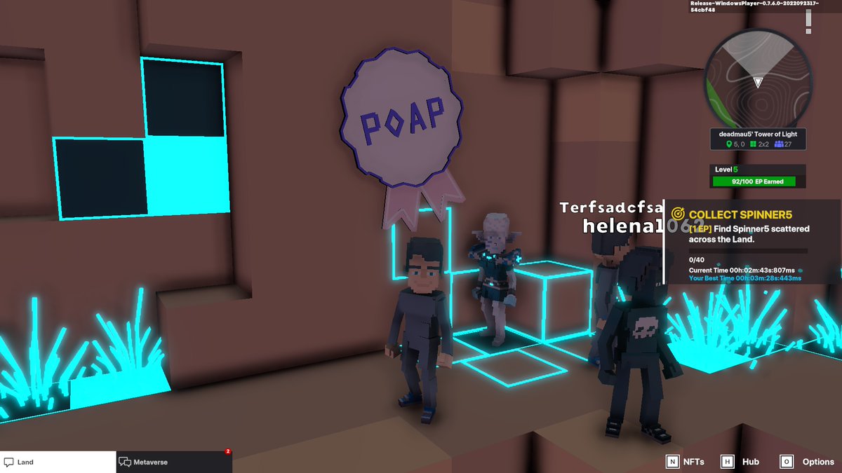 ogrokke's tweet photo. @TheSandboxGame @deadmau5 I just participated in the #SandboxAlphaS3Giveaway for a chance to win 500 SAND! Found George from the Metaglitch in @deadmau5's Tower of Light, check out my screenshot below!
👇 https://t.co/aOhgsQh9VY