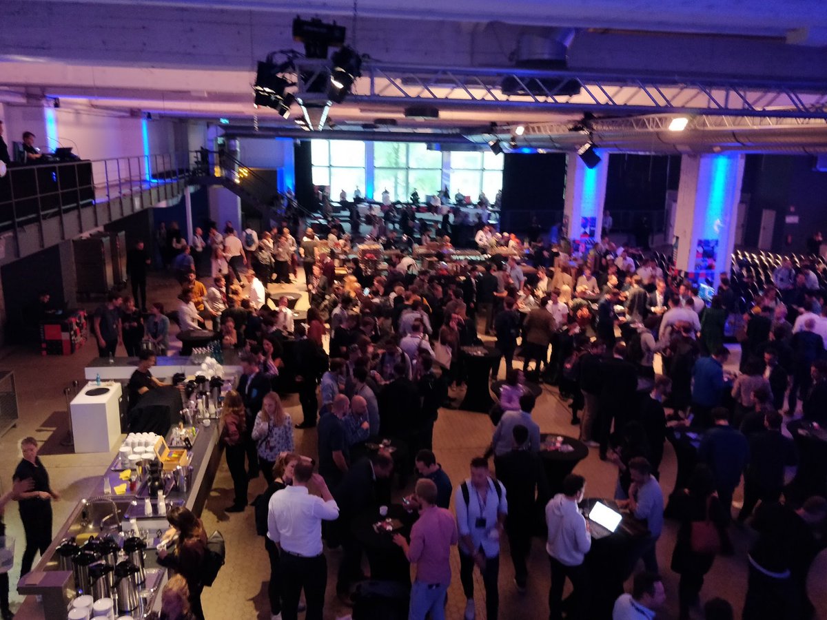 nahpeps's tweet photo. THIS was #PakCon19... Three years ago...
1.000 people in one location, filled with a lot of energy...

After a full remote and a hybrid conference in 2020 and 2021, #PAKCon22 is going to start today! 1.500 participants. Onsite. 

See you there! https://t.co/OWSrgwvyR4