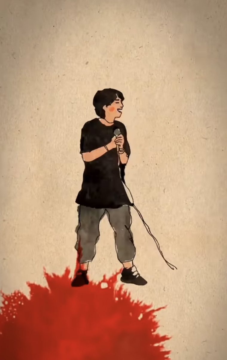 - Why’d she been killed for?
+ For being a girl with beautiful hair:)

#نیکا_شاکرمی #مهسا_امينی‌ 
#NikaShakarami #MahsaAmini