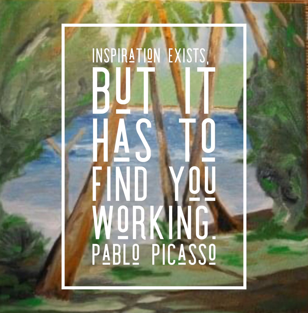 MichelleOnCanvs's tweet photo. “Inspiration exists, but it has to find you working.”
―  Pablo Picasso

#AintThatTheTruth
#MakeArtEveryday  #OilPainting #Painting #AbstractArt #ArtForSale #MichelleOnCanvas #ScarafileWallaceGallery #art https://t.co/LkAOOMqtSo