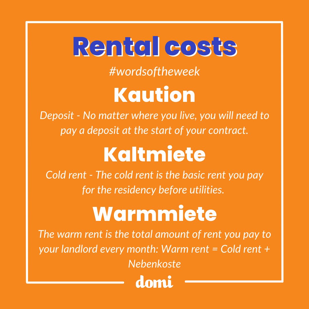 When applying for a property, be aware of all the rental costs you will have to pay 🧾

Want to know more? 🔹 Check out our page! domiapp.io

-
#WordOfTheDay #Apartment #Building #rental #property #investment #realstate