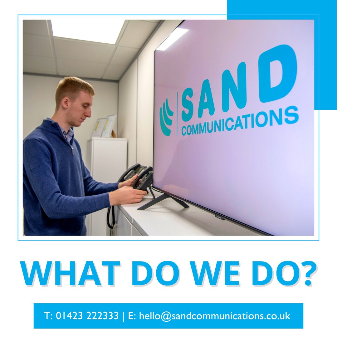 sandcomms's tweet image. At Sand Communications, we offer a wide range of telecoms and IT solutions to businesses of all sizes. From business WiFi to VoIP systems, we have the expertise and experience to meet your needs.

Contact us today to find out more about our services.
