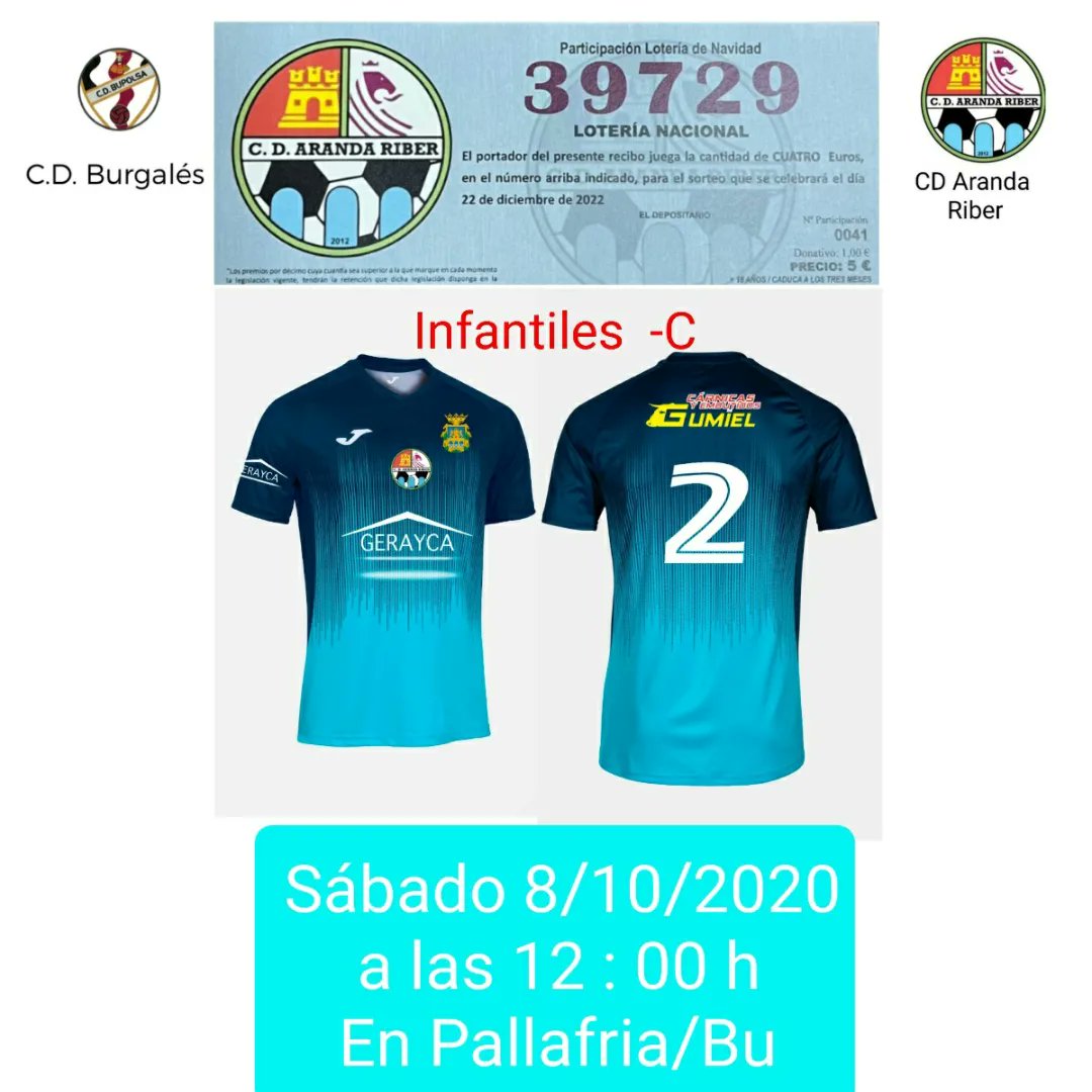 RiberCD's tweet photo. Vamos Chicos  !!
Otra jornada más para disfrutar con nuestros amigos @cdburgosud @CDJuventudDC @cdburgales @RiberCD 
#aúpaRiber #SolidariosSiempre  #opticalens  #carnicasdegumiel #mecanizadosaranda  #gerayca https://t.co/JIJMTvqjam
