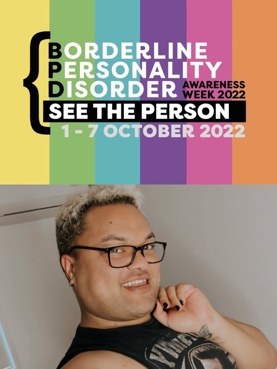 NikkiVanBlair's tweet photo. October 1-7 #BPDAwarenessWeek in Australia. The theme for this year’s BPD Awareness Week is See the Person.
̶I̶ ̶a̶m̶ ̶o̶v̶e̶r̶l̶y̶ ̶e̶m̶o̶t̶i̶o̶n̶a̶l̶.
I am passionate.
̶I̶ ̶a̶m̶ ̶c̶l̶i̶n̶g̶y̶
I am loyal.
̶S̶e̶e̶ ̶t̶h̶e̶ ̶d̶i̶a̶g̶n̶o̶s̶i̶s̶.̶ ̶
See the person. https://t.co/qvgqzVp7Fh