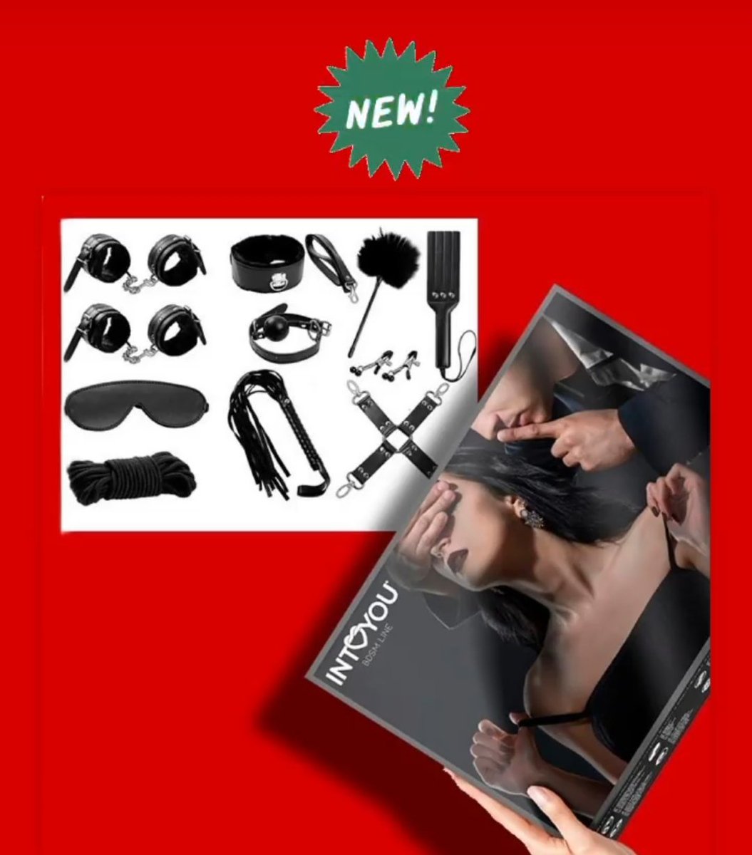 estherdentrode's tweet photo. Kit bdsm con todo lo necesario para iniciarte en el fascinante mundo bdsm.
https://t.co/IpwxYOMniV
#dentrodeti #estherdentrodeti #sexshopzaragoza #bdsm #jugueteseroticos #kitbdsm https://t.co/Gc0mFfRh8s