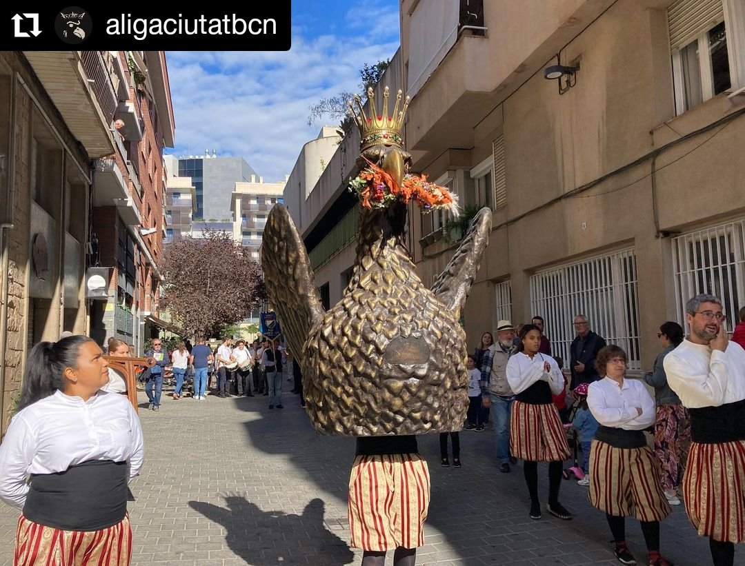 aliguesdecat's tweet photo. #Repost @aligaciutatbcn
#fmlescorts Al so de la magnífica banda de l’Escola Pare Manyanet, un any més hem ballat pels carrers i places de les Corts en el matí de la seva Festa Major!
Fins al dia 17 visita’ns al vestíbul de la seu del districte juntament amb tots els elements... https://t.co/x5hPIoViZd