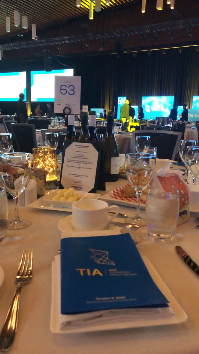 Thoroughly enjoyed attending @wearebctech’s Techology Impact Awards this evening! #2022TIAs