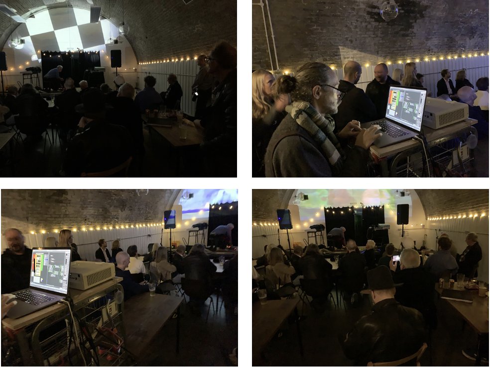 TrustTheDocUK's tweet photo. And I was worried I wouldn't sell enough tickets for last night's @VanishingPntUK gig at #AMPStudios. Big big thanks everyone. Great sets by @worldofsurprise @peteaves @trevasmusic & #Glider. Tickets will go on sale for the next one soon. https://t.co/pBFhdiMPoC