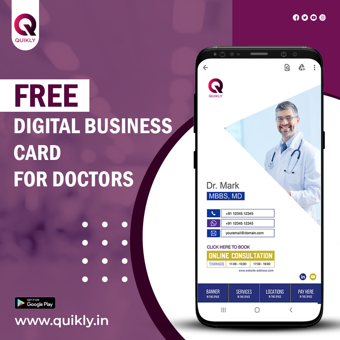 officialquikly's tweet photo. Digital business cards are useful for many professions. 
Read More- https://t.co/dqWqkDvUdM
.
.
#quikly #design #quiklybusinesscard #digitalbusinesscard #visitingcard #vcard #onlinebusiness #businesscard #digitalcard #business #digitalvisitingcard #onlinebusinesscard https://t.co/fwEJuIBPZu