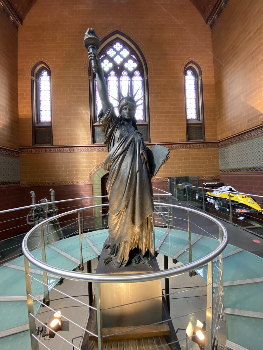 No need to cross the ocean to admire the Statue of Liberty, just go to the <a href="/ArtsetMetiers/">Musée des Arts Métiers</a> in #Paris 🗽

#GEMDSM #ecology