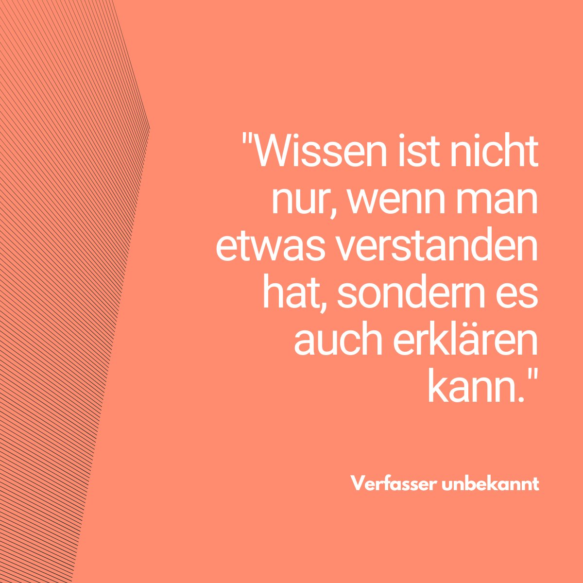 KBwissen's tweet photo. #Inspiration &amp; #Freitagszitat Wissen ist keine Konsumware. Ich weiß, viele von uns glauben, Wissen kann genauso einfach konsumiert werden wie gutes Essen. Doch mit dem Konsumieren von Wissen ist es nicht so einfach. https://t.co/RnamaKOvhZ