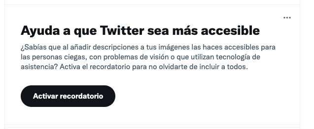 braulio_sl's tweet photo. Por fin me llego el mensaje de Activar Recordatorio para el ALT en Twitter OOOOLEEEEEE !!!!!! Ya no voy a tener al ALT reminder tirándome de las orejas cada vez que tuiteo algo con prisas :), @kastwey a partir de ahora te toca tragarte todos mis chistes y memes malos XDD https://t.co/OhujAb6sKC