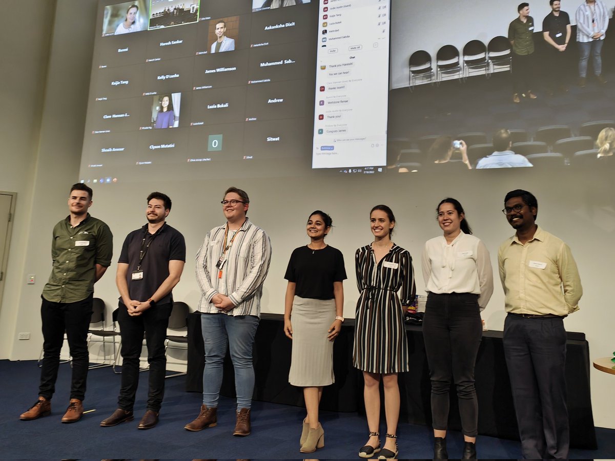 kayleontologist's tweet photo. Big congratulations to the best talk winners and runners up at the @UQMedicine HDR Symposium including a few @WOSQld YSAs!

#STEM #science #medicine https://t.co/rfoDC4ve40
