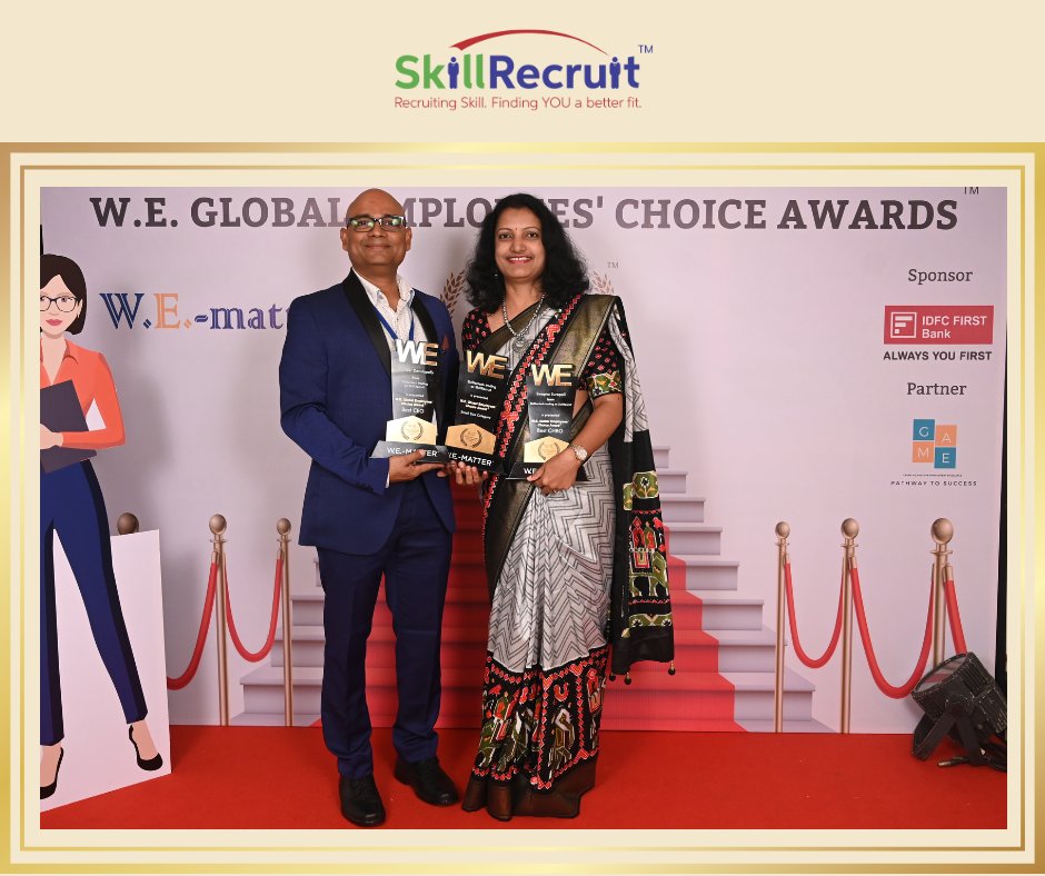 SkillRecruit's tweet photo. We are humbled and delighted to share that we got 'Nine' WE Global Employees' Choice Awards 2022.
.
.
.
.
.
.
#SkillRecruit #Skilliantech #companyoftheyear #recruitment #hiring #jobs #jobsearch #hr #staffing #careers #entrepreneurship #bestglobalrecruitingagency #recruitingagency https://t.co/OvhlDbTOvC