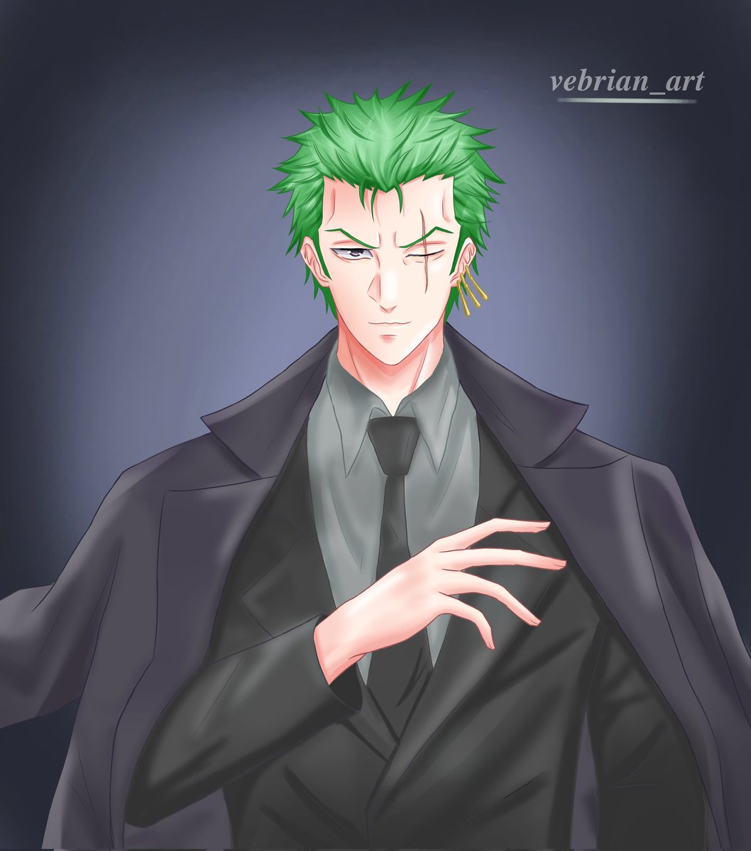 Wolfimask's tweet photo. Mafia Zoro
#Zoro #ONEPIECE #zoroonepiece 
#FANART #Onepiecefanart #ibisPaintX https://t.co/GuSdNkHosl