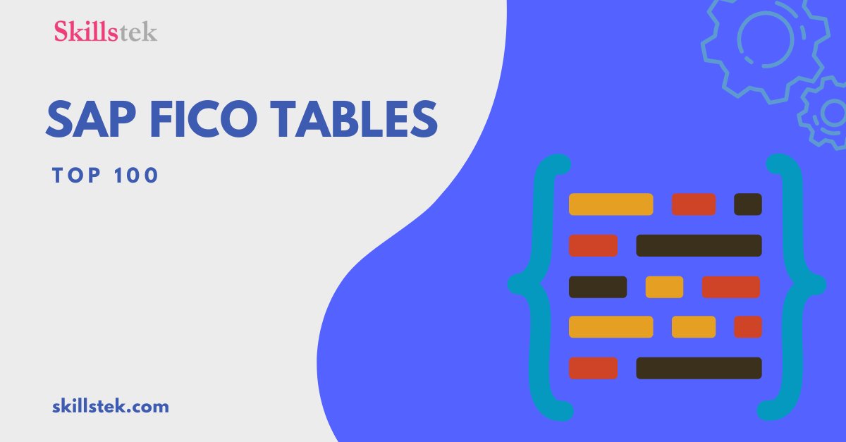 skillstek's tweet photo. Tables in SAP are a storage space in SAP Database that segments and stores data module-wise. Read Most Important 100 Tables in SAP FICO.
https://t.co/ksuHwIyJpi

#sapfico #sapconsultant #sapcareer https://t.co/G49a1TtG9S