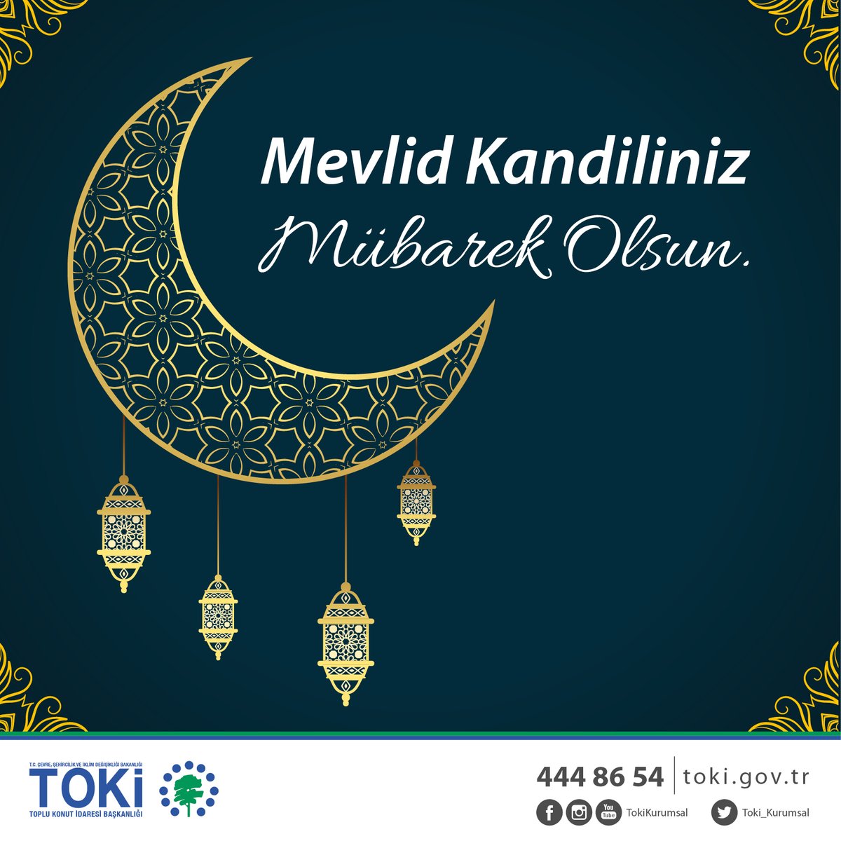 Gönlünüzden geçen tüm duaların kabul olması dileğiyle #MevlidKandiliniz mübarek olsun…🌙🌹