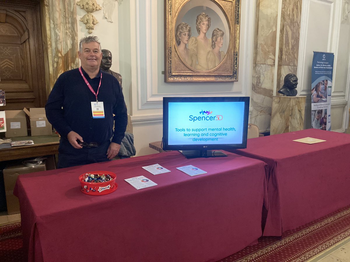 We’re all set up for the <a href="/nationaledshow/">The National Education Show</a> in Cardiff. Come and talk to us about blended learning, coaching cultures and supporting children with mental health, cognitive and learning development - the <a href="/spenceredu/">Spencer3D</a> tools
#Neurodiversity #education #coaching